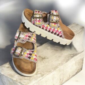 Corkys "Hey Girl" Crochet Sandals